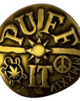 Groovy Galleon Golf Ball Marker Coin - PUFF IT / PASS Challenge
