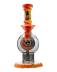 Calibear Heady Wigwag Ball Rig Encased Opal W/ Flower of Life Perc