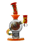 Calibear Heady Wigwag Ball Rig Encased Opal W/ Flower of Life Perc