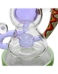 Calibear Heady Wigwag Klein Recycler W/ Encased Opal