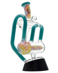 Heady Wigwag Puffco Peak OG & Pro Glass Attachment Encased W/ Opal