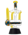 Heady Wigwag Puffco Peak OG & Pro Glass Attachment Encased W/ Opal