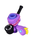 8CT DISPLAY - SeshGear Silicone Squad Secret Stash Hand Pipes - 4" / Assorted Designs