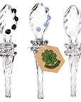 3CT BUNDLE - SeshGear Twisted Helix Dab Straw - 5.8" / Assorted Colors