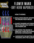 Flower Wand PRO - Quartz Engine Ball Vape Kit
