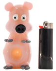 "Little Piggy" Hand Pipe in Tan or Pink