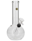 "Bubble Boy" 8 Inch Clear Glass Basic Water Pipe
