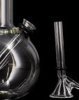 "Bubble Boy" 8 Inch Clear Glass Basic Water Pipe