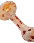 "Polka Dot" Glass Spoon Pipe