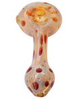 "Polka Dot" Glass Spoon Pipe