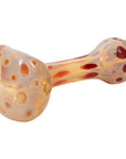 "Polka Dot" Glass Spoon Pipe