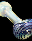 "Spiral-Head" Color Changing Glass Spoon Pipe