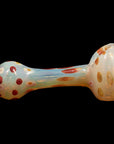 "Polka Dot" Glass Spoon Pipe