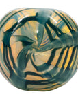 "Twisty Cane" Spoon Glass Pipe (Various Colors)