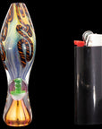 "Fun-Guy" Glass Chillum