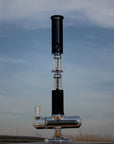 18" Inline and Dual Arm Percolated Glass Water Pipe