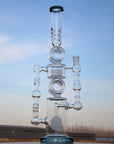 Massive Approx. 22 Inch Dual Perc Recycler Style Water Pipe
