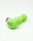 4" AFM Three Point Colored Borosilicate Glass Hand Pipe