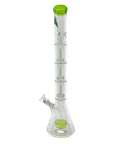 Inverted slitted puck to Triple Slitted UFO Beaker bong