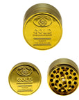 The Shiny Gold Coin Grinder - (2") (50mm)
