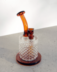 Twenties Collection Water Pipe | Amber