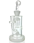 10" AFM Glass Astor Double Perc Dab Rig
