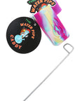 The Water Pipe Caddy Silicone Bong Accessory – Glow in the Dark
