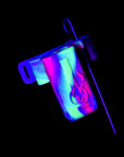 The Water Pipe Caddy Silicone Bong Accessory – Glow in the Dark