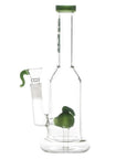 Thug Life | 8" Green Water Pipes w/ Custom Perc