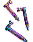 Metal Skeleton Hand Pipe “Bone Ranger” – 3″ – Gift Set with 5 Screens