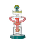 Calibear Multi-Chamber Recycler Dab Rig | 8" Borosilicate Glass Rig with Looping Recycler Pathways