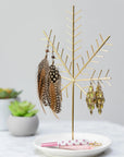 Cannabis Leaf Jewelry Tree