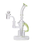 Human Grade Dualing Recycler Glass Rig Water Pipe