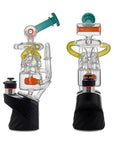 Multi Chamber Recycler Glass Attachment for Puffco Peak OG & Pro | Calibear