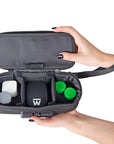 Ooze Traveler Smell Proof Travel Pouch - Black