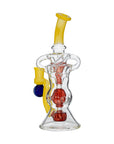 Calibear Ttriple Arm Swiss Fab Incycler Dab Rig W/ Marble