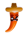 Human Grade Chili Pepper Glass Carb Cap