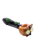 Empire Glassworks “Owl” Glass Hand Pipe – 4½″ – US-Made