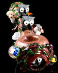 Empire Glassworks “Hootie’s Forest” Glass Hand Pipe – 4½″ – US-Made