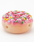 Empire Glassworks “Pink Sprinkle Donut” Glass Hand Pipe – 2½″ – US-Made