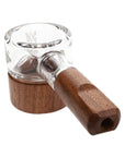 MJ Arsenal Granby Glass Hand Pipe – Alpine Collection – Wood Accents