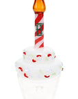 Hemper Cupcake Glass Hand Pipe – 6″