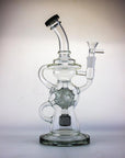 Approx. 9" Recycler Style Water Pipe w/ Perc