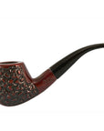 Pulsar Shire Pipes The True Scotsman | Engraved Bent Brandy Smoking Pipe