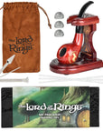 Pulsar Shire Pipes x LoTR MY PRECIOUS Pipe & MIDDLE-EARTH Pipe Stand Bundle - 5.5"