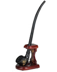 Pulsar Shire Pipes x LoTR BOROMIR Pipe & MIDDLE-EARTH Pipe Stand Bundle - 13"