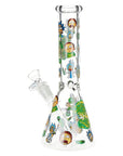Rich and Shorty Portal Glass Water Pipe - 9.75" / 14mm F
