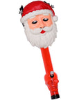 Santa Gas Mask w/ Acyrlic Water Pipe - 10.25"