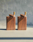 2 Pack - Wood Dugout w/One Hitter & Cleaning Tool