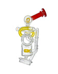 Premium Swiss Recycler Glass Attachment w/ Encased Opal for Puffco Peak OG & Pro | Calibear